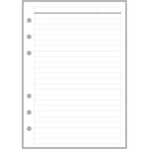 Planificador de páginas de notas de tamaño ancho tamaño y_1