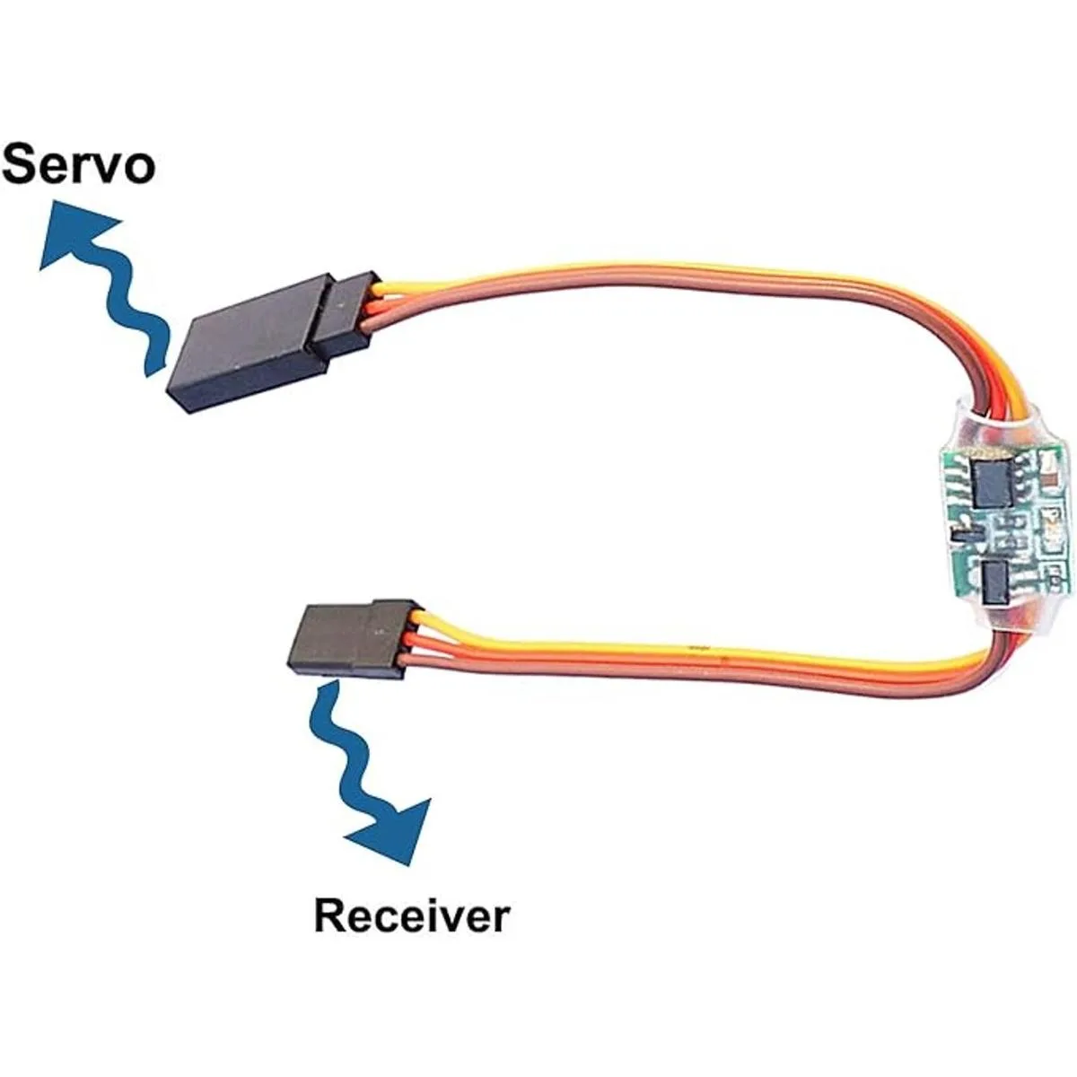 1 par RC servo señal inversor 3.6 V a 24 V 5 A inversor de_4