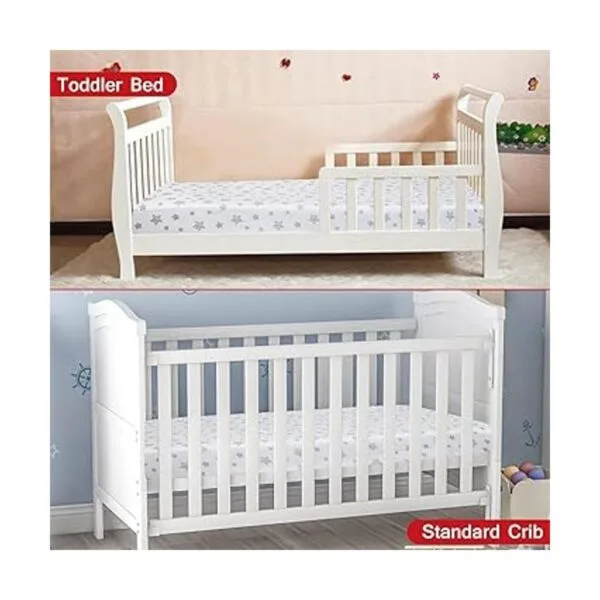 Sábanas de cuna para niños o niñas paquete de 2 sábanas_6