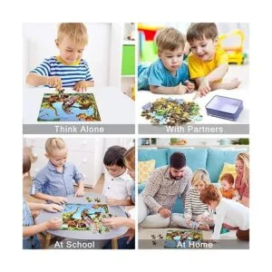 dinosaurio jurásico niños de 4 a 8 años rompecabezas_4