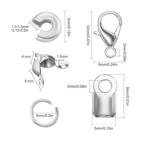 El juego de 880 piezas de accesorios para hacer joyas_4