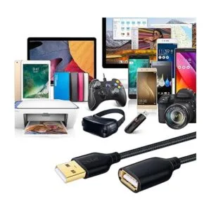 de extensión USB de 10 pies paquete de 2 cables de_7