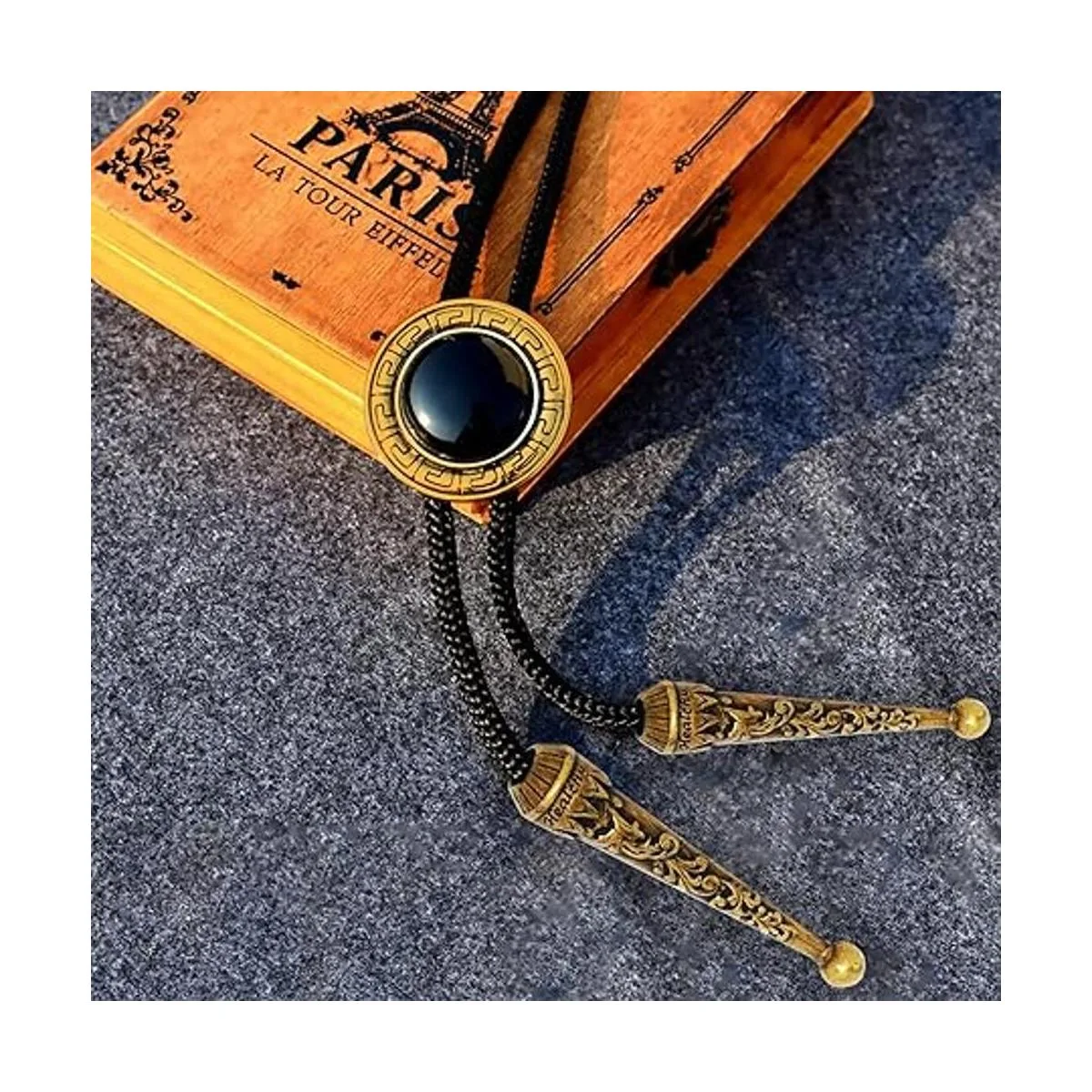 Darunfa 6 puntas de lazo Bolo de repuesto para hombres_5