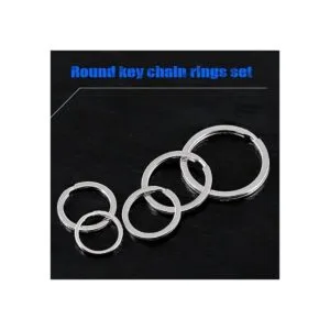 Swpeet 60 llaveros de metal multiusos para llaves de_4