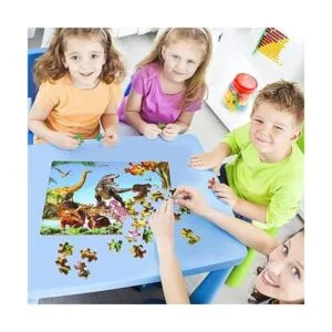 dinosaurio jurásico niños de 4 a 8 años rompecabezas_5