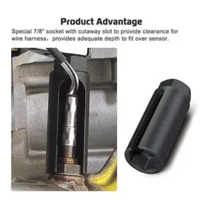 Enchufe de sensor de oxígeno con corte lateral de alambre_3