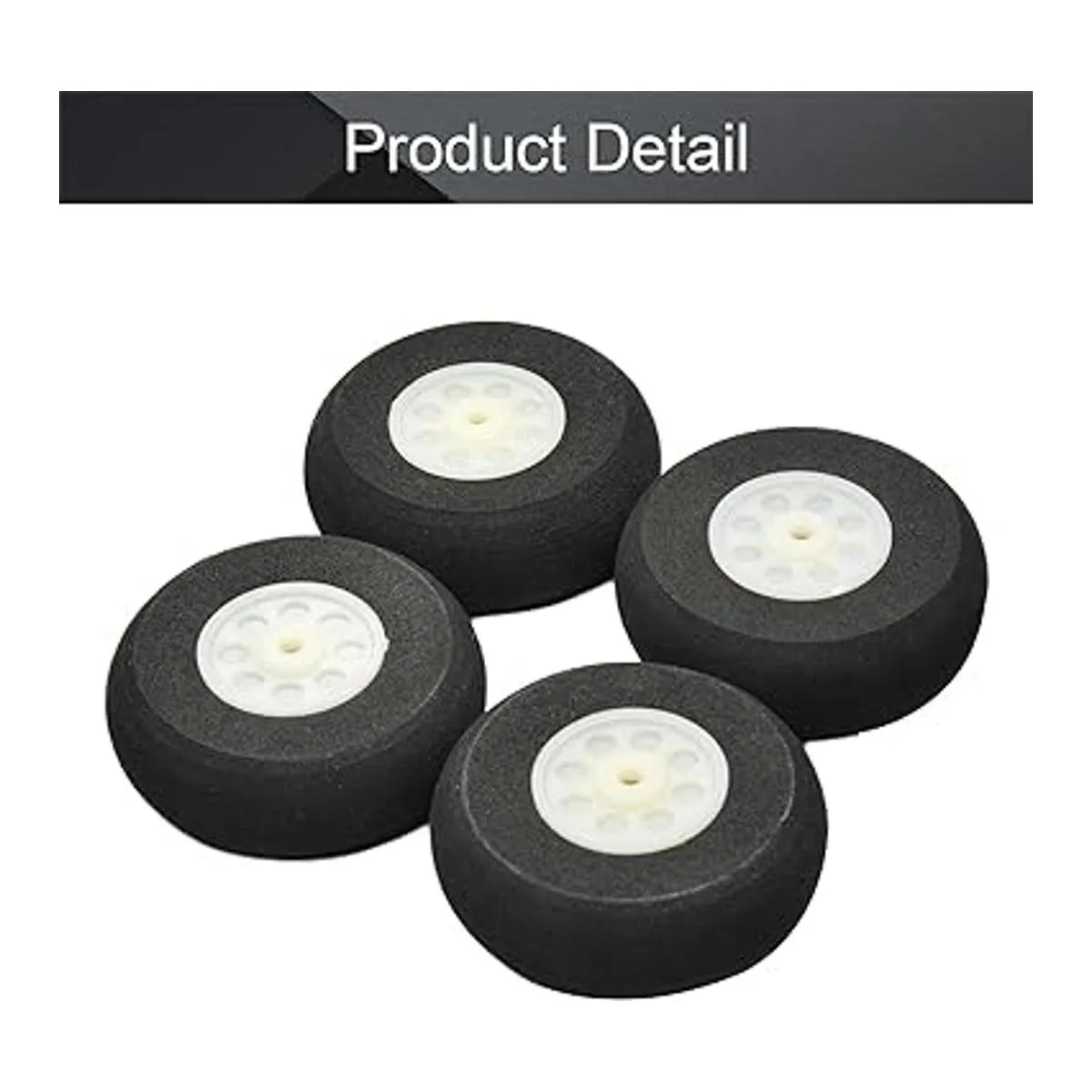 MroMax RC Airplane Wheels 1.97 Dia4Pcs Foam Wheel_4