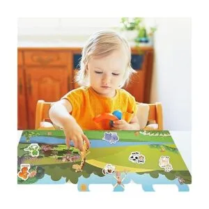 Juego de 3 libros de calcomanías reutilizables para niños_5