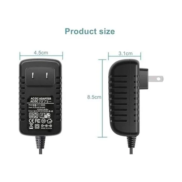 Adaptador de CA universal de 12 V 2 A cargador de fuente_4