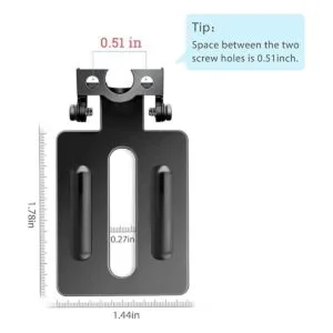 Universal Car Rear View Camera License Plate BracketDash_4