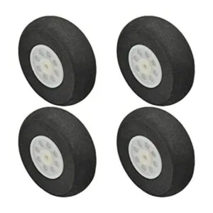 MroMax RC Airplane Wheels 1.97 Dia4Pcs Foam Wheel_1
