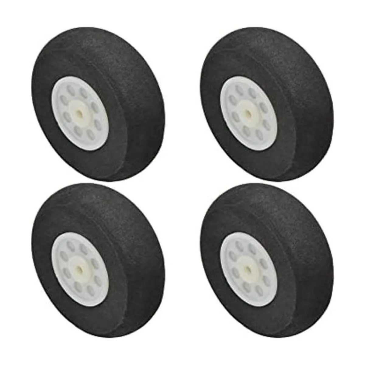 MroMax RC Airplane Wheels 1.97 Dia4Pcs Foam Wheel_1