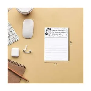 DUGUTUL 4 divertidos blocs de notas novedosos 4 x 5.5_2