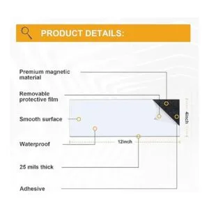 4 imanes de parachoques de 12 x 4 pulgadas lámina_2