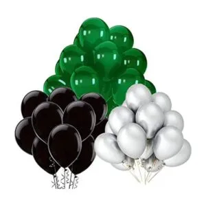 Decoraciones de graduación 2022 Green Grad Green Silver_1