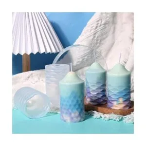 Moldes de velas cilíndricas de silicona moldes de velas_6