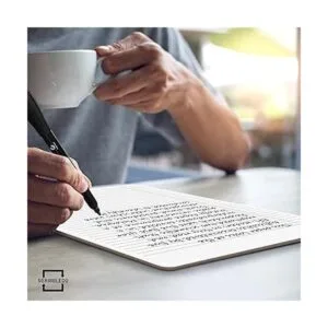 Cuaderno de borrado en seco tablero rayado para la_2