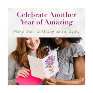 Paypyrus Tarjeta de cumpleaños para niña confeti de_6