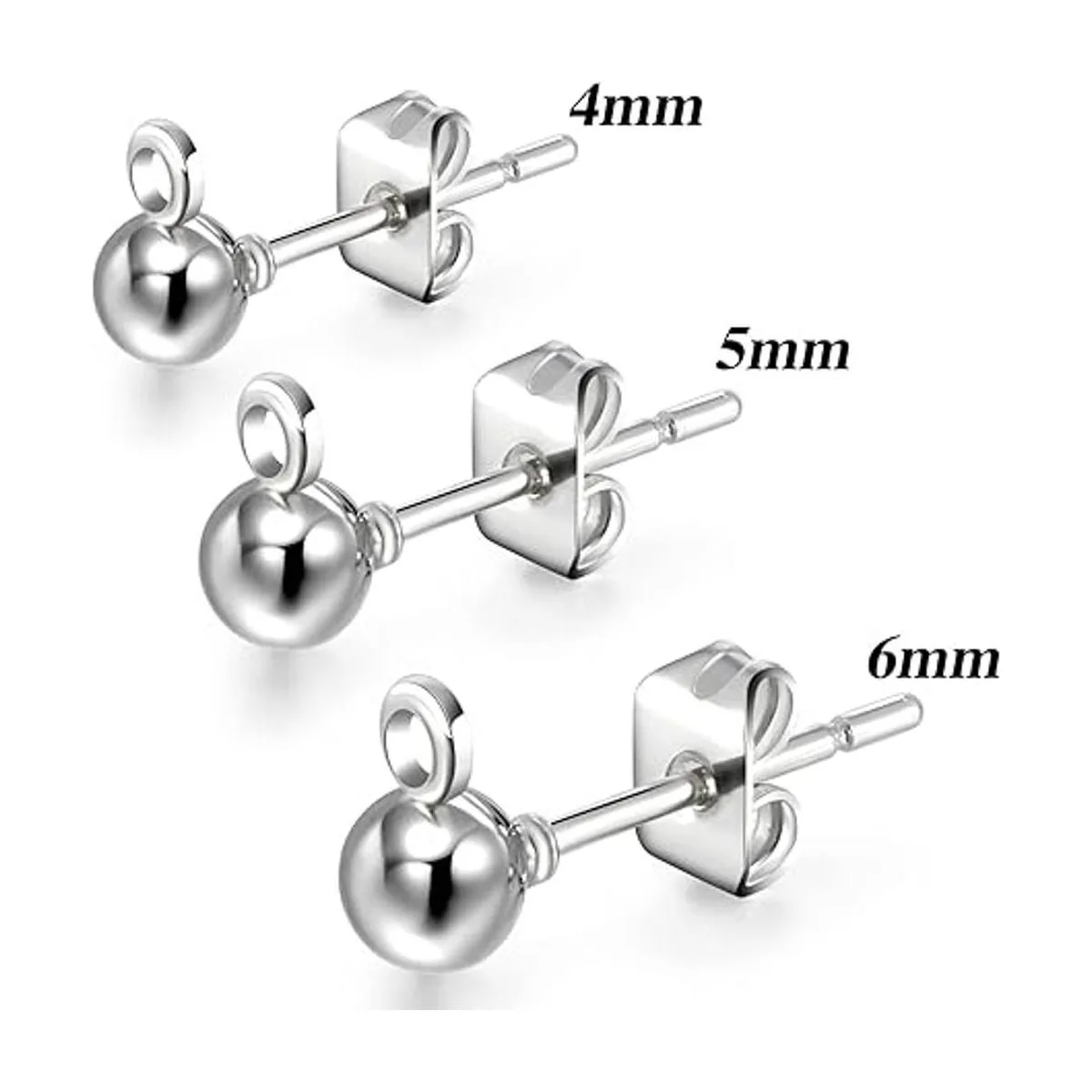 180 pendientes de bola con 200 pendientes de mariposa con_4