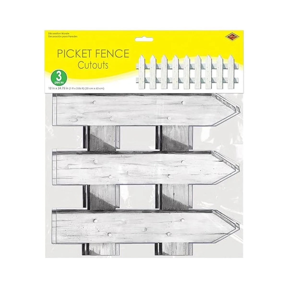 Recortes de valla de piquete 1 unidad 3paquete_3