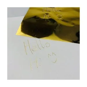 50 hojas de transferencia de papel de aluminio para Cricut_7