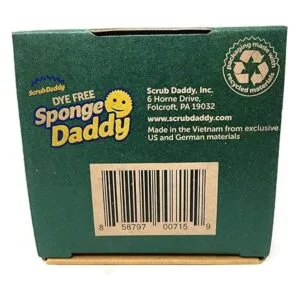 Scrub Daddy Esponja Daddy sin tinte 3 unidades_2