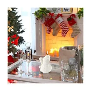 Vela de muñeco de nieve de Navidad moldes de silicona de_5