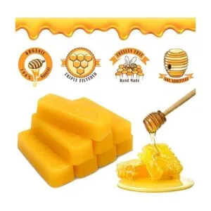 TRINIDa Barras de cera de abeja amarilla de 8 onzas_2