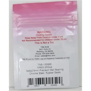 x 6 x 2.5 mm Rodamientos de bolas de precisión sellos de_4