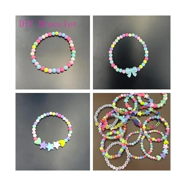 YEUPYL 2000 cuentas de color pastel acrílico cuentas_5