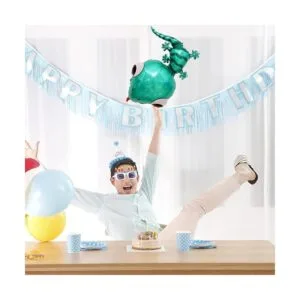 HORUIUS Gecko Globo de papel de aluminio Gecko Globos de_3