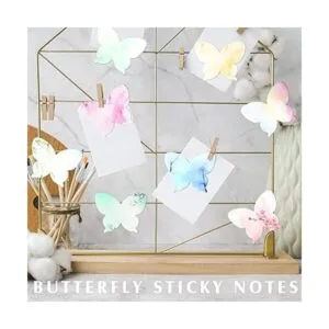 360 hojas de notas adhesivas de mariposa notas adhesivas_7