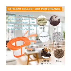 Filtro de repuesto HHVKF10 compatible con aspiradora de_4