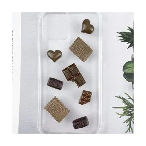 60 piezas de imitación de resina de chocolate con parte_2