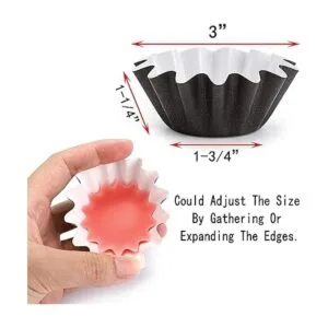 JUXYES Pack de 100 bandejas reutilizables para_2