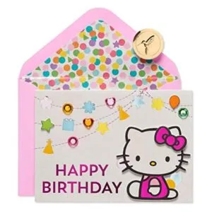 Paypyrus Tarjeta de cumpleaños para niña confeti de_1