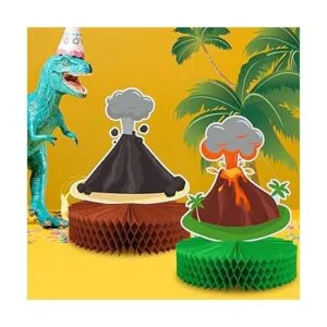 6 piezas de centro de mesa volcán para decoración de_5