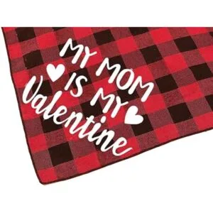 Bufanda de perro para el día de San Valentín bandana a_4