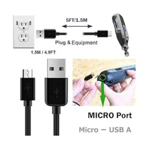 Cable cargador de herramientas micro rotativas USB_2