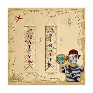 Suministros de fiesta pirata decoraciones piratas_2