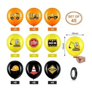 45 globos de construcción construcción de 12 pulgadas_2