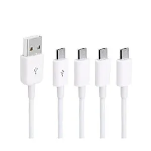 CERRXIAN Cable Y de carga micro USB 4 en 1 de 1.6 ft USB_1