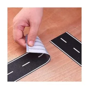 Cinta de pista de carretera negra pista de cinta de_5