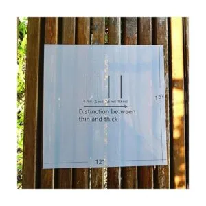 ZHluja Paquete de 10 hojas de plantillas en blanco de 10_2