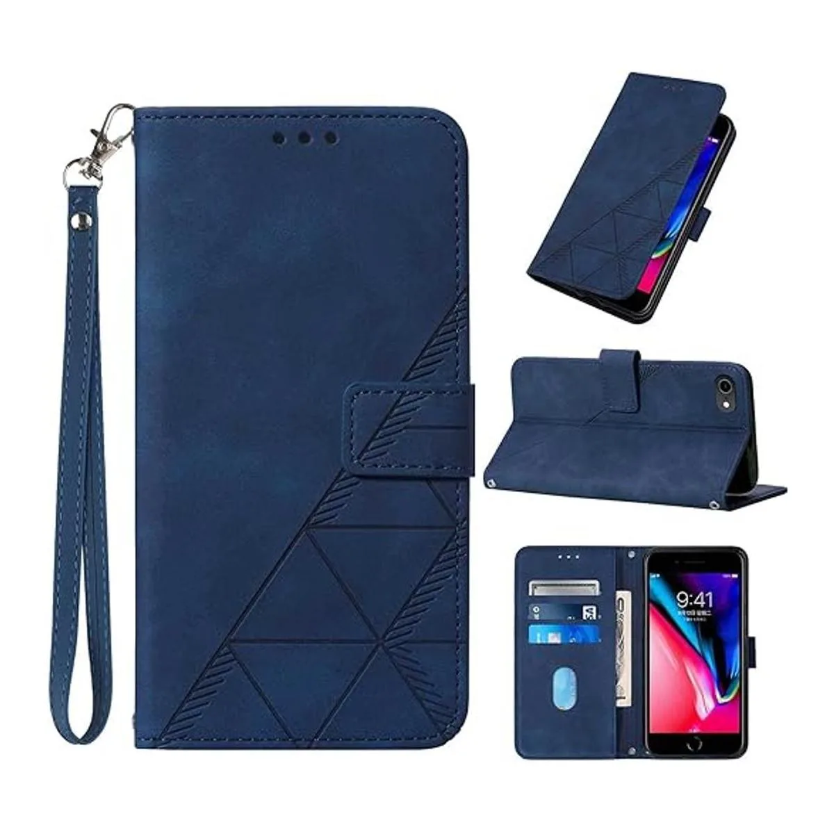 Funda compatible con iPhone SE 2022 cartera iPhone 8_1