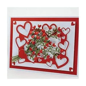 6 troqueles de metal con forma de corazón diseño de_4