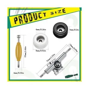 Juego de 16 herramientas estándar para diapasón CNC_2