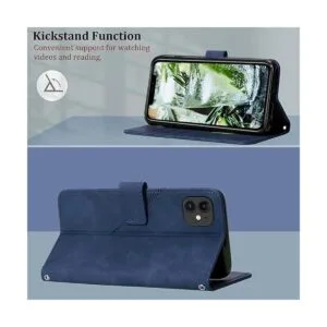 tipo cartera compatible con iPhone 11 soporte de apoyo_5