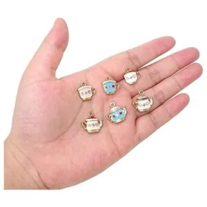 Honbay 30 dijes de metal para tetera de té chapado en_6