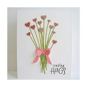 6 troqueles de metal con forma de corazón diseño de_6